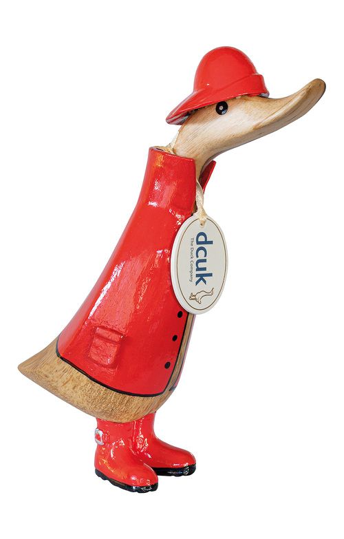 Raincoat Duck - Red, Red