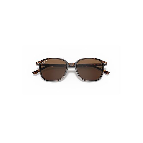 Ray-Ban Leonard Sunglasses Tortoise Frame Brown Lenses Polarized