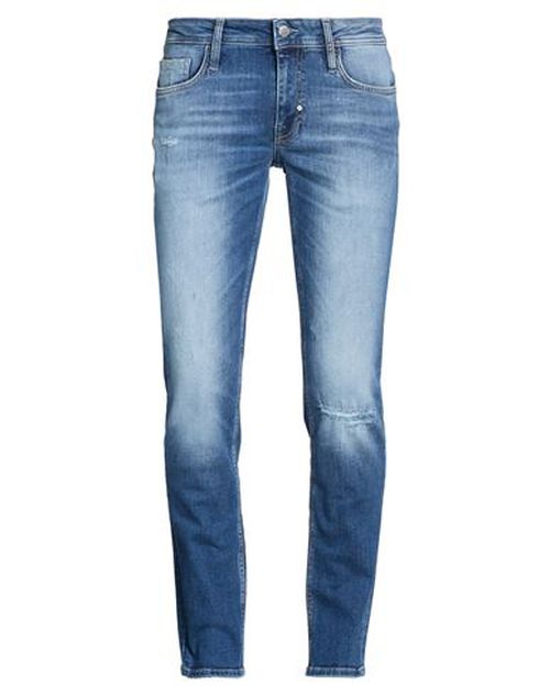 Man Jeans Blue Size 30 Cotton, Elastane