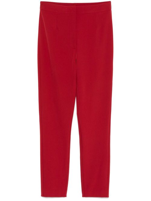 Cropped trousers - Red