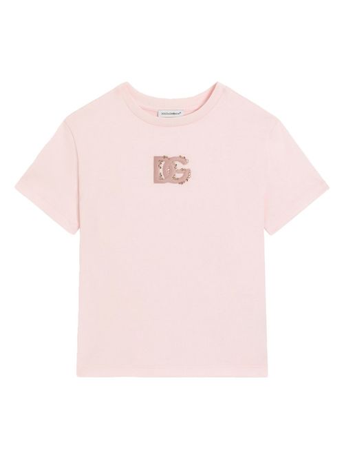 Kids Pink Logo T-Shirt