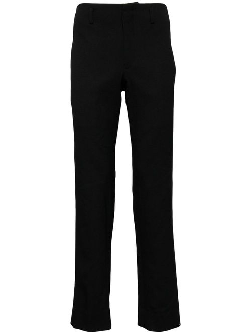 Slim tailored trousers - Black