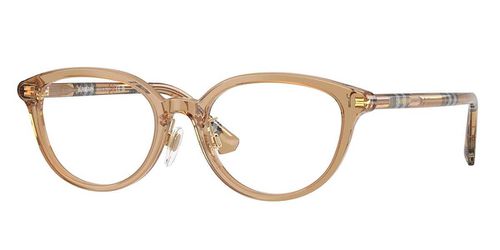 Burberry BE2435D Asian Fit 4164 Women's Eyeglasses Brown Size 50 - Blue Light Block Available