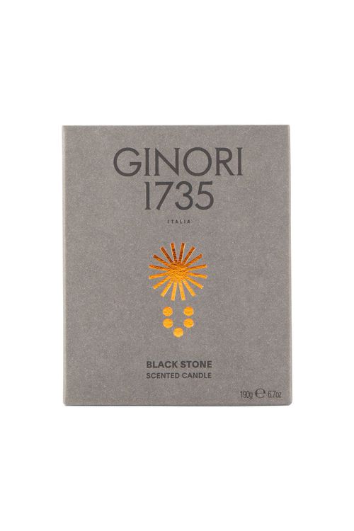 -Candela Profumata Refill Per Il Seguace 190 Gr Black Stone-Unisex