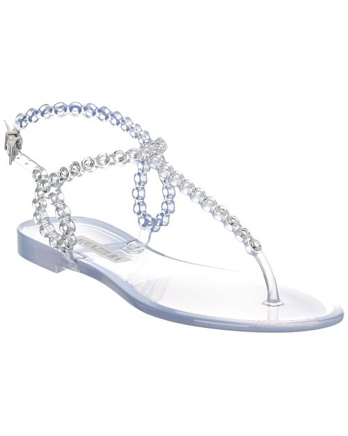 Almost Bare Crystal Jelly Sandal