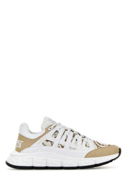 White Trigreca Barocco Sneakers