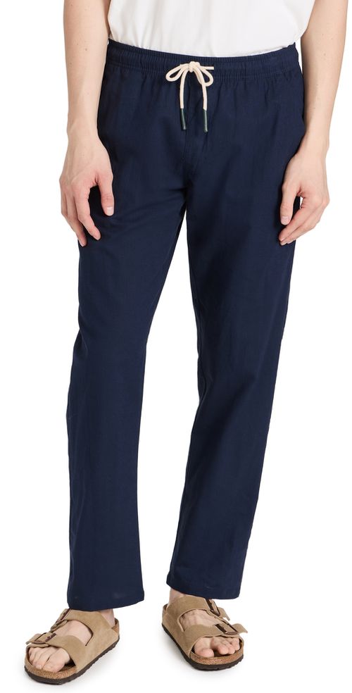 Linen Pants Navy