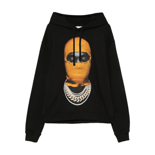 Balaclava-print Cotton Hoodie