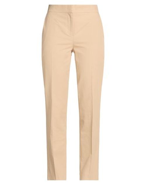 Woman Pants Beige Size 4 Cotton, Lyocell