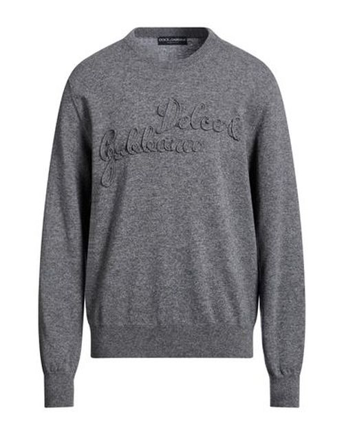 Man Sweater Grey Size 40 Virgin Wool