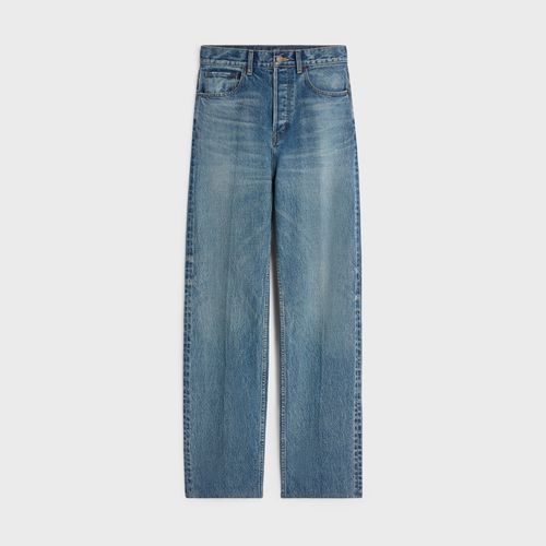 Boyfriend Cut Jeans — Blue