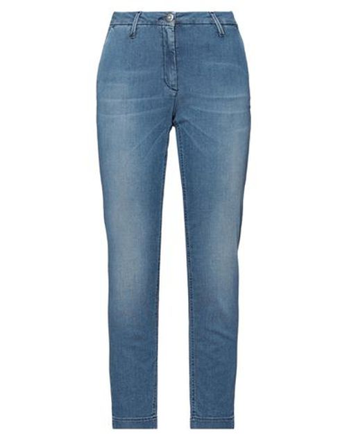 Woman Jeans Blue Size 30 Cotton, Lyocell, Elastomultiester, Elastane