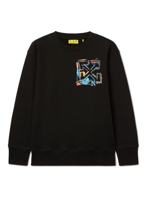 Watercolor sweatshirt - Black