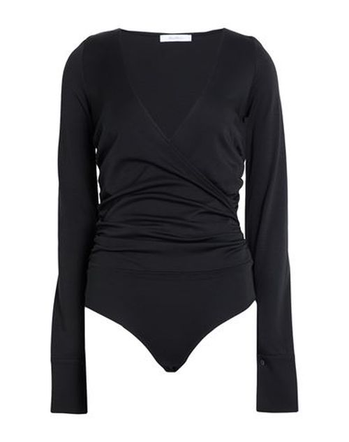 Woman Bodysuit Black Size XS Wool