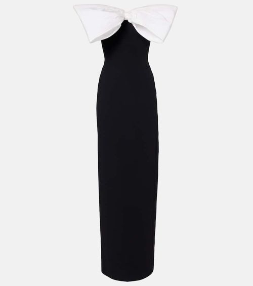 Bow-detail gown