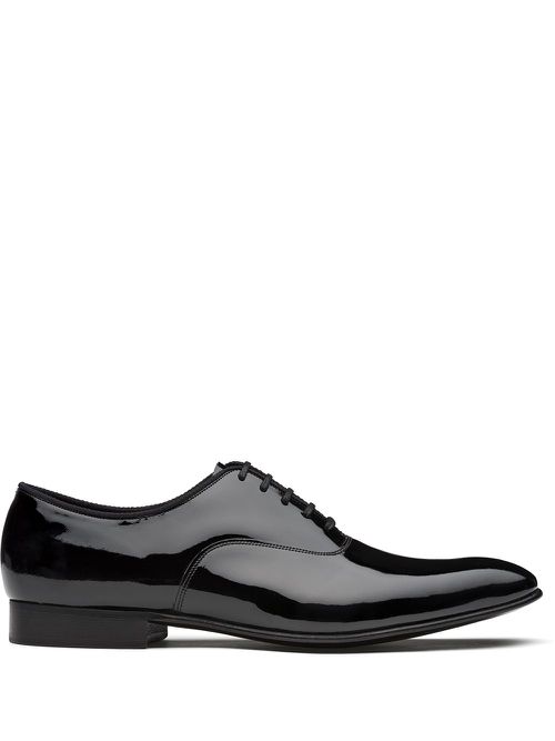 Whaley patent leather Oxford shoes - Black