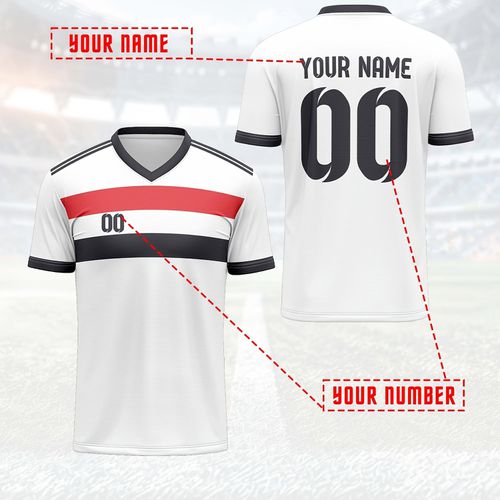 TEMU 2024 Customizable Jerseys For Men' Teams, Featuring V-neck Football Tops With Personalized , Suitable For Casual Wear, Parties, And Gathering