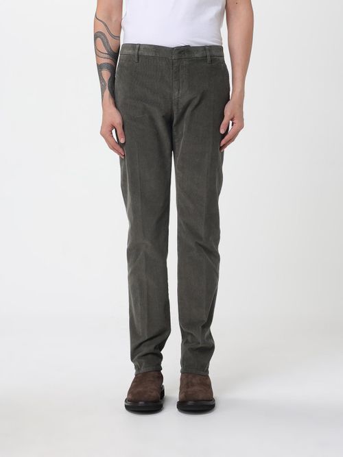 Pants Men color Military