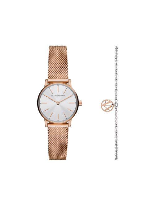 Round-face gift set 28mm - White