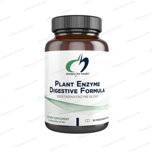 Plant enzyme digestive formula 90 capsules with proprietary blend - designs for health