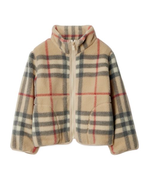 Check Fleece Jacket