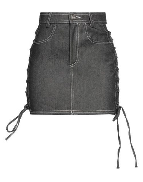 Woman Denim skirt Steel grey
