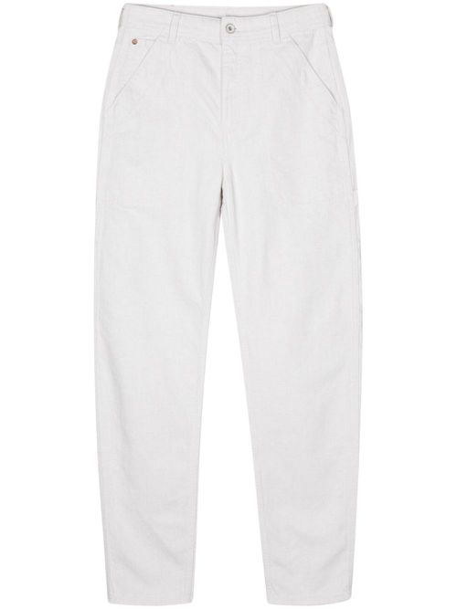 ASV slim-cut trousers - White