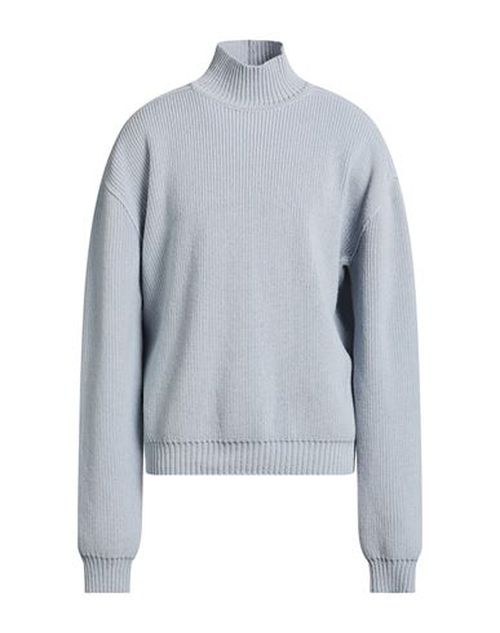 Man Turtleneck Sky blue Size M Virgin Wool