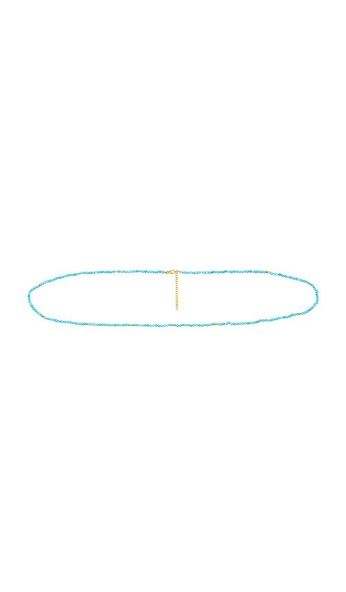 NAiiA Dorsa Turquoise Belly Chain in Blue
