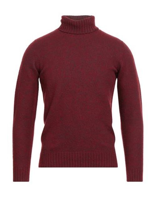 Man Turtleneck Garnet Size 38 Lambswool