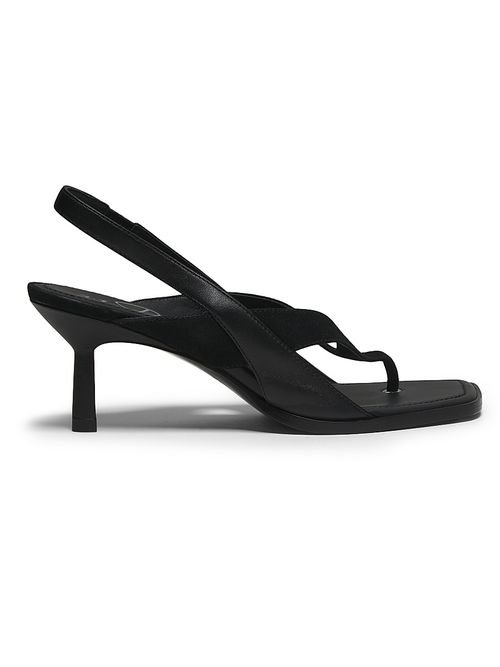 Women's ID 65MM Double-Strap Slingback Sandals - Black
