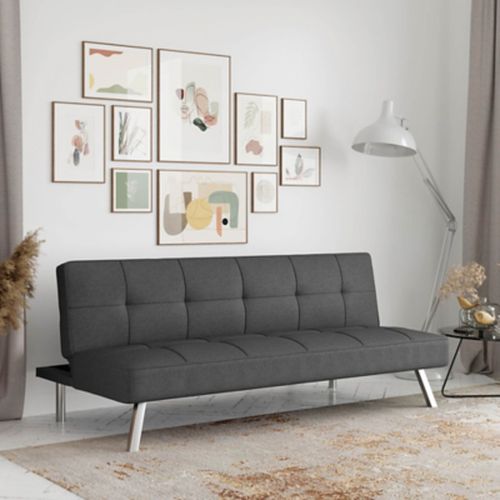 Serta Canton Futon, Charcoal