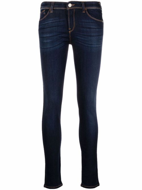 Low-rise skinny jeans - Blue