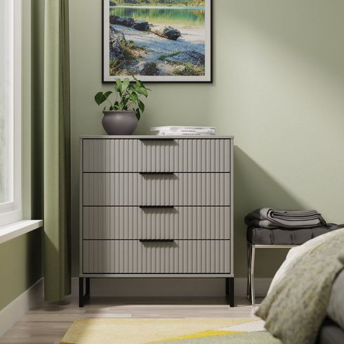 Menai 4 Drawer Chest (Ready Assembled)