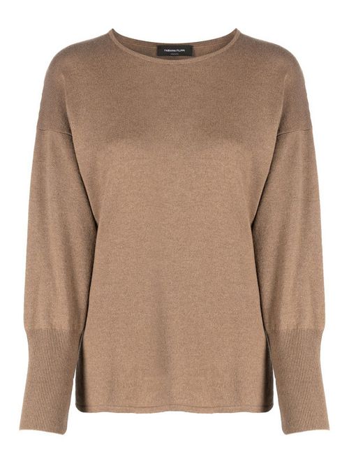 Wool and silk blend sweater