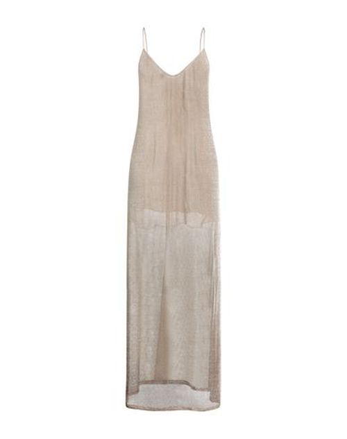 The Nina Studio Woman Midi dress Gold Size L Polyester