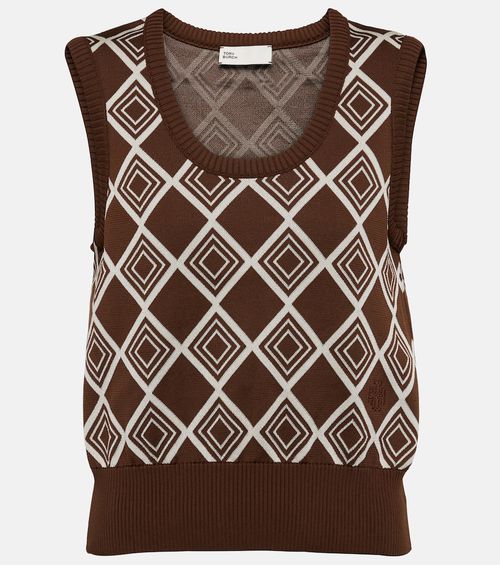 Jacquard vest