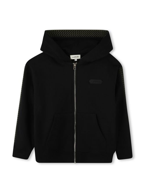 Hooded cardigan