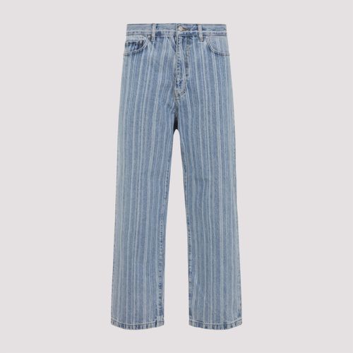 Light Blue Straight Leg Jeans