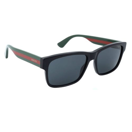Grey Square Mens Sunglasses GG0340S 006