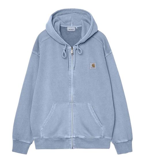 Light Blue Relaxed Hoodie