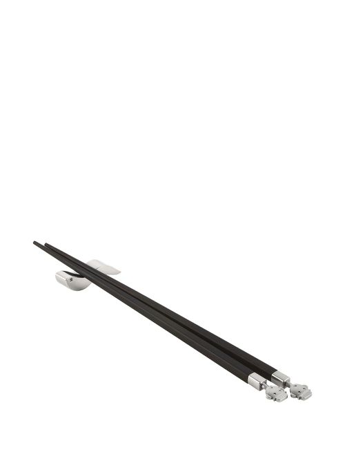Alessandro stainless steel-tip chopsticks - Brown