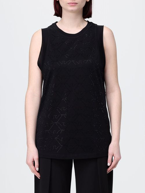 Top Woman color Black