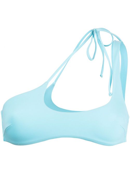 Elissa asymmetric bikini top - Blue