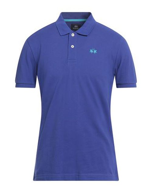 La Martina Man Polo shirt Purple Size 3XL Cotton