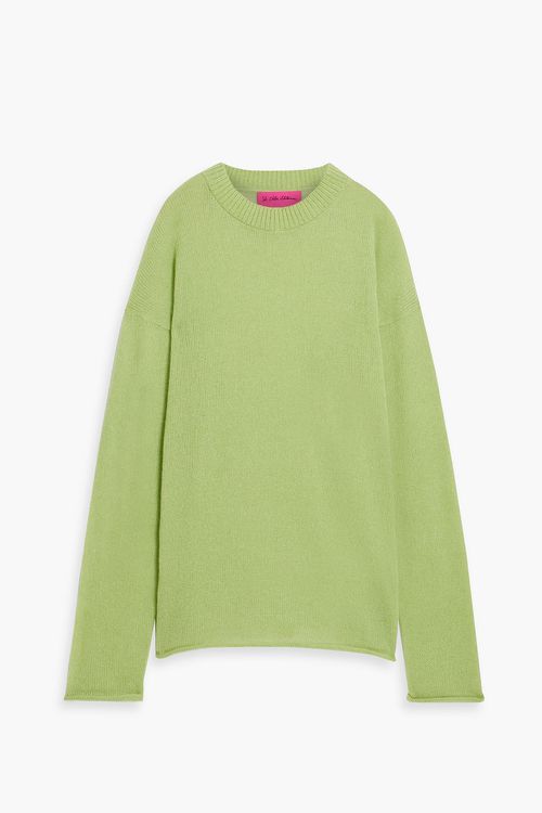 Nimbus cashmere and cotton-blend sweater - Green - M