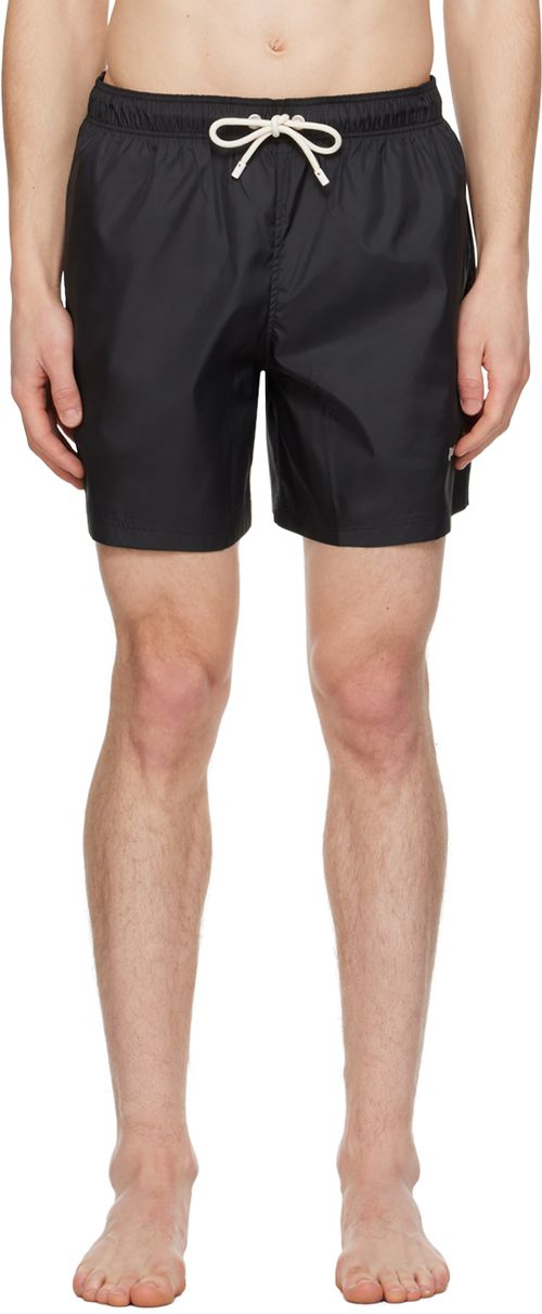 Palm Angels Black Classic Swim Shorts