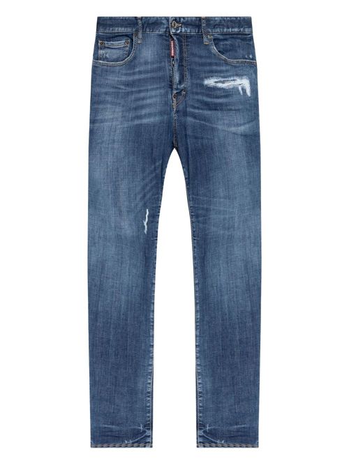 DSQUARED2 logo~tag jeans - Blue