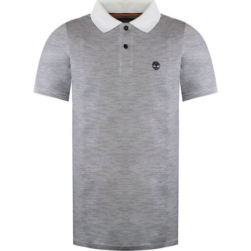 Timberland Pique Mens Grey Polo Shirt Cotton - Size X-Small