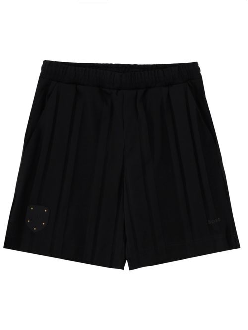 Black Stripes Shorts